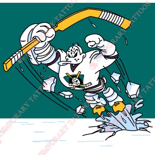 Anaheim Ducks Customize Temporary Tattoos Stickers NO.59